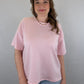 Basic T-Shirt Melly - rosa