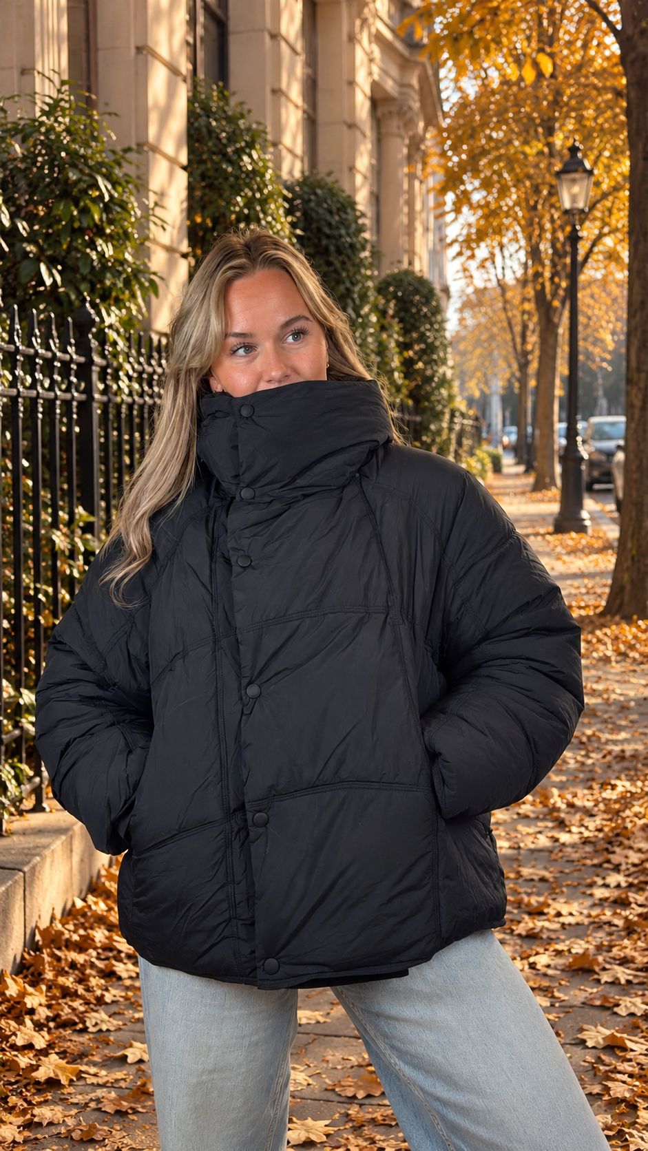 Pufferjacke Elena mit Stehkragen
