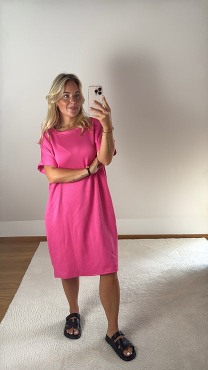 T-Shirt-Kleid Nova - pink