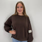 Sweatshirt Patch - braun