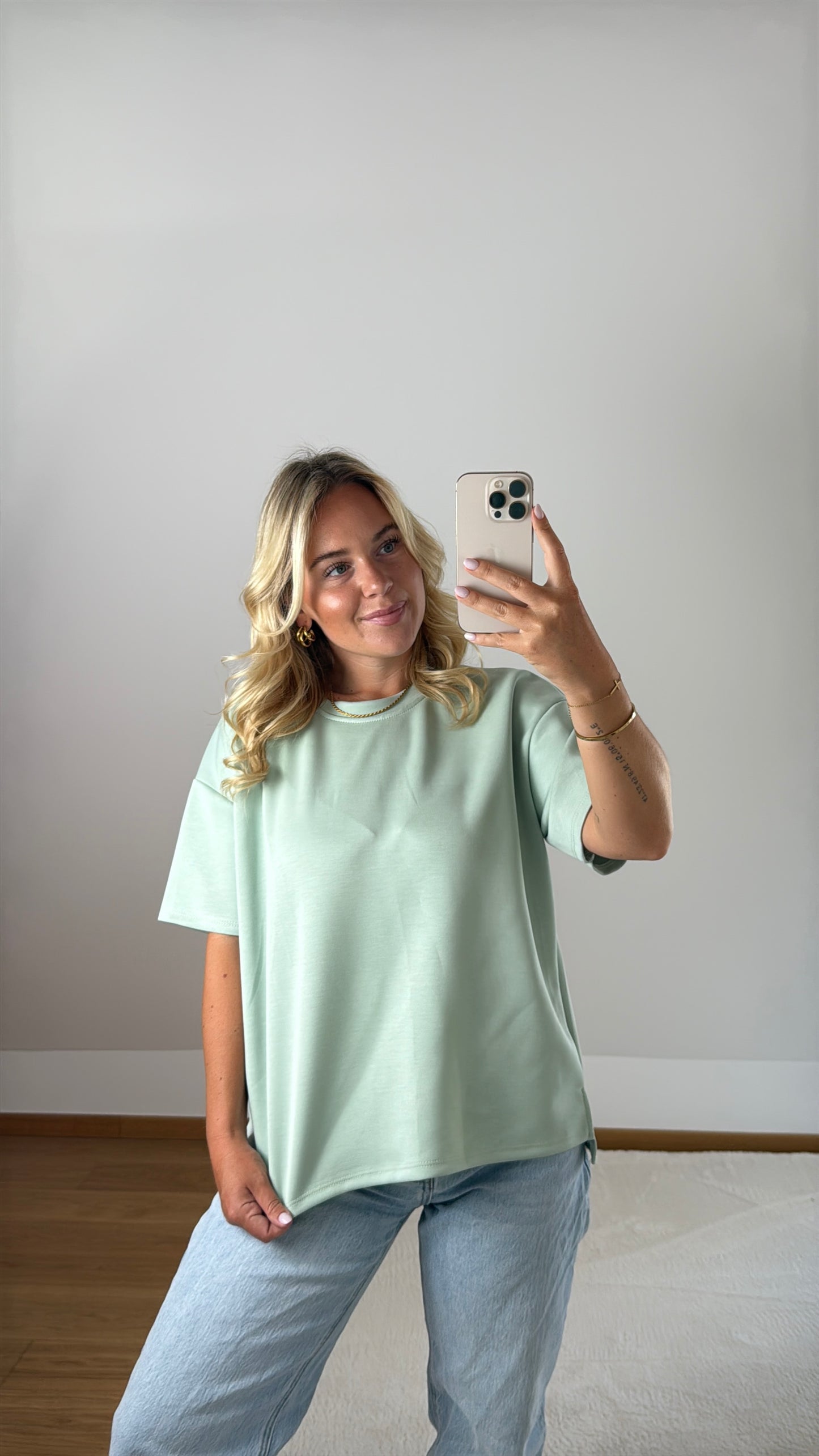 Basic T-Shirt Melly - mint