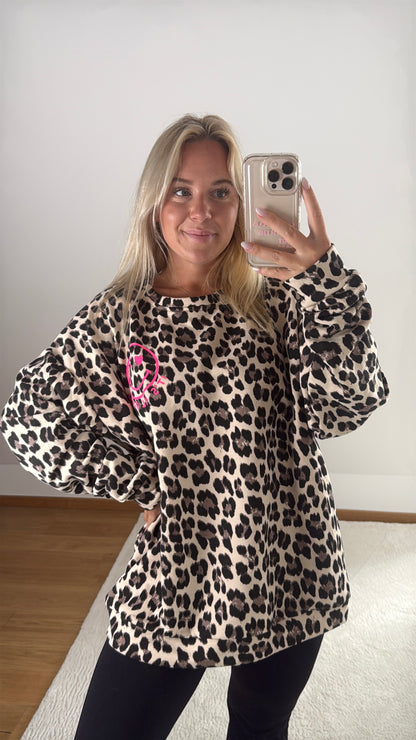 Oversize Sweatshirt Smiley
