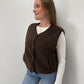 Weste im Teddylook Molly - braun