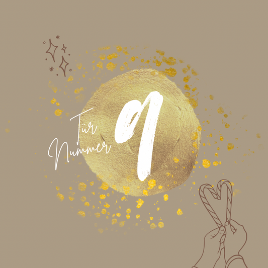 Satinhose mit Leomuster - dunkel