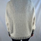 Oversize Pullover Stripes - creme