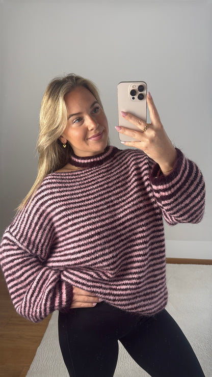 Strickpullover Cut-Out