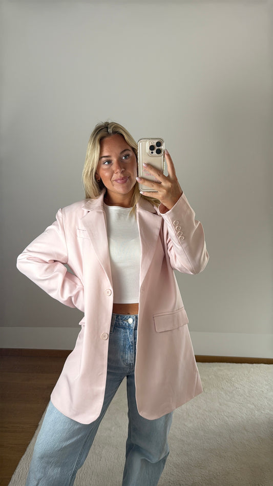 Oversize Blazer Jara - pastellrosa