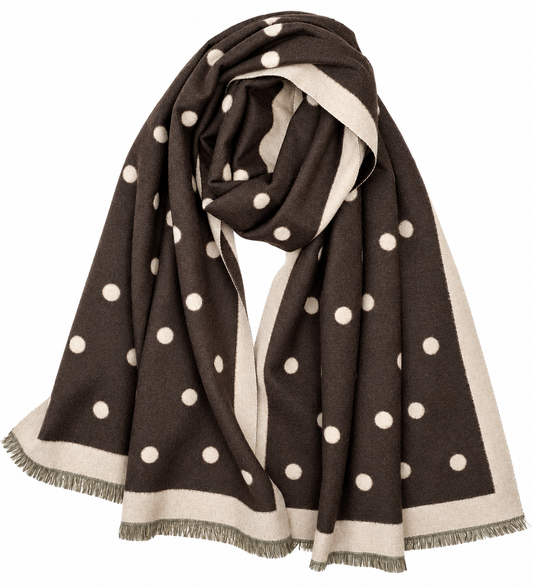 Schal aus Viskose Dotty