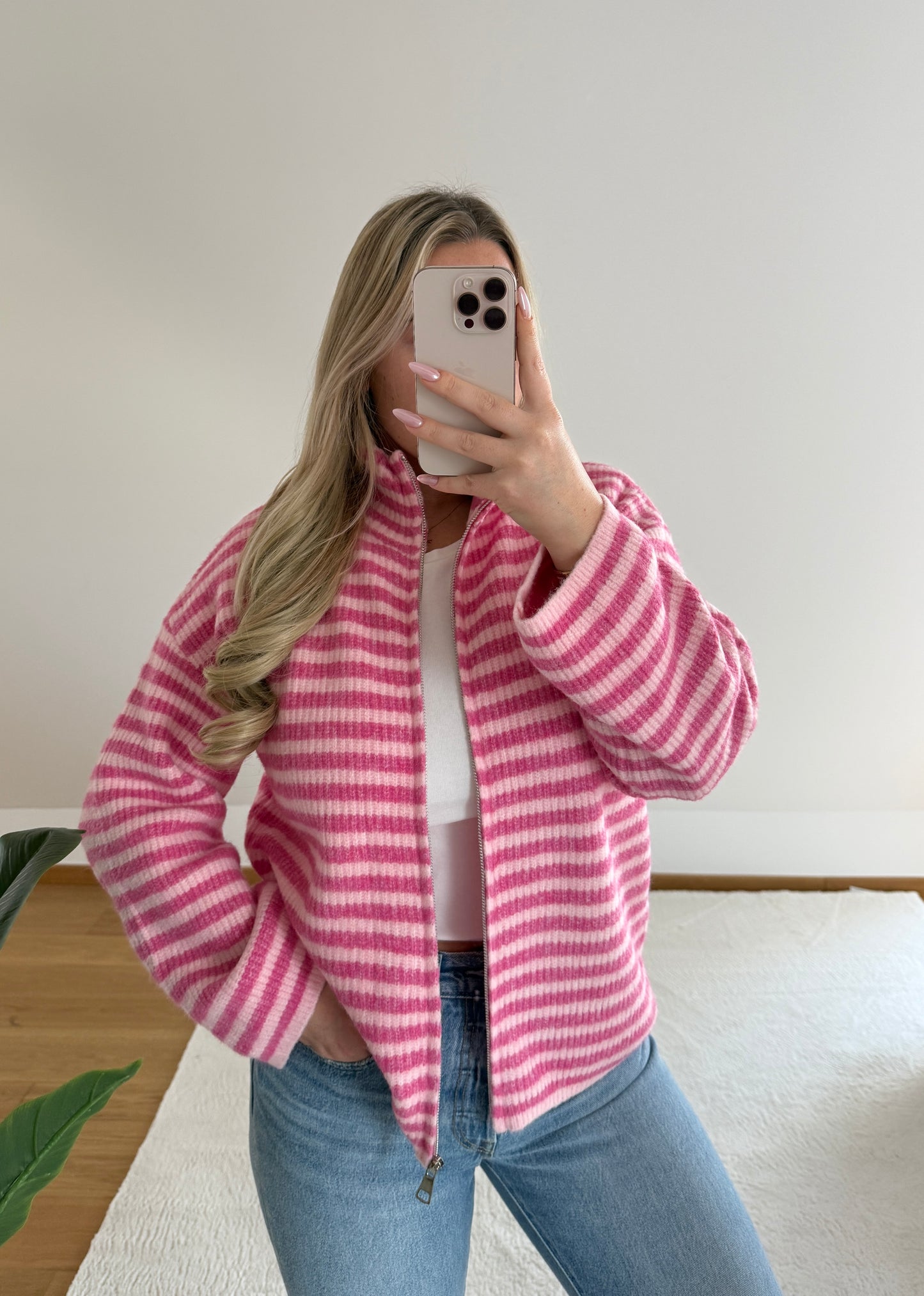 Strickjacke Nova - fuchsia/rosa