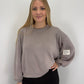 Sweatshirt Patch - taupe