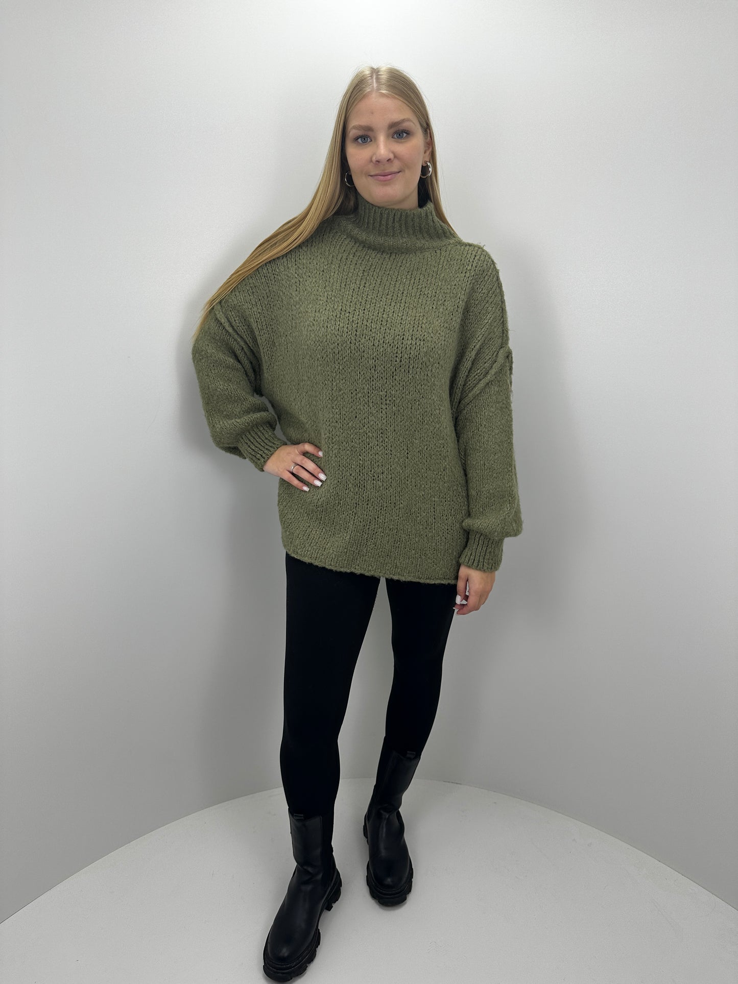 Oversize Pullover - Khaki