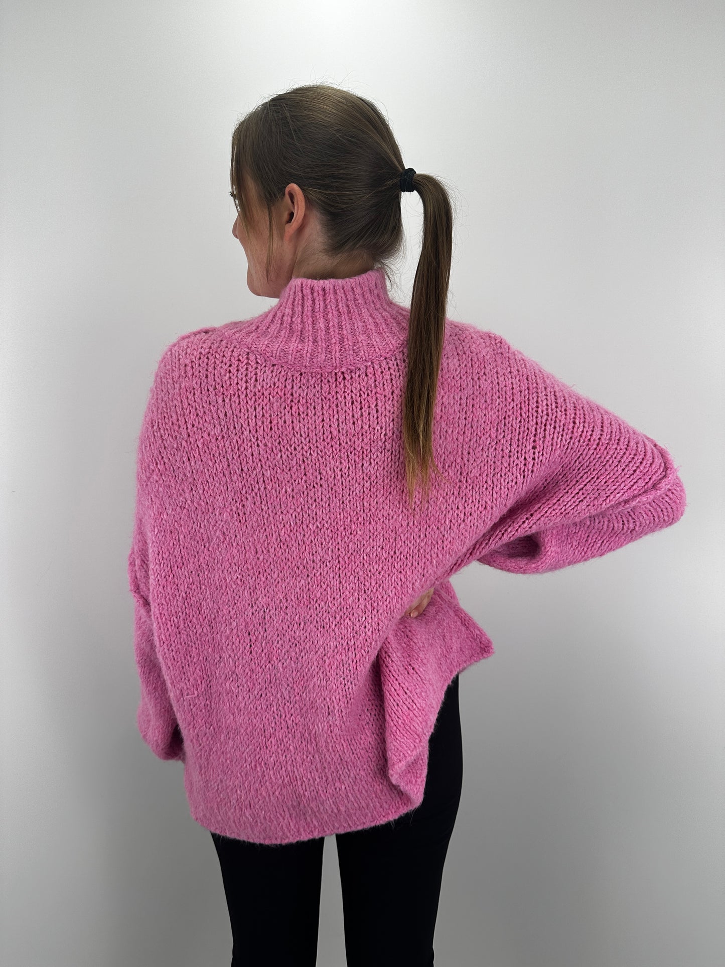 Oversize Pullover - Fuchsia