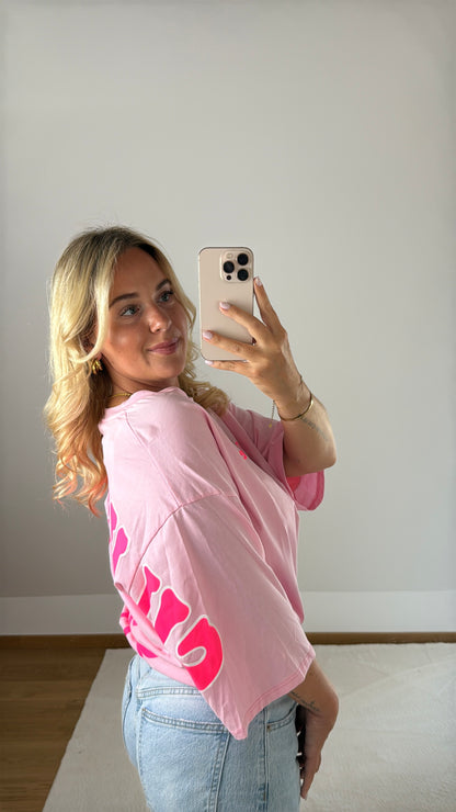 T-Shirt SunSeeker - rosa/neonpink