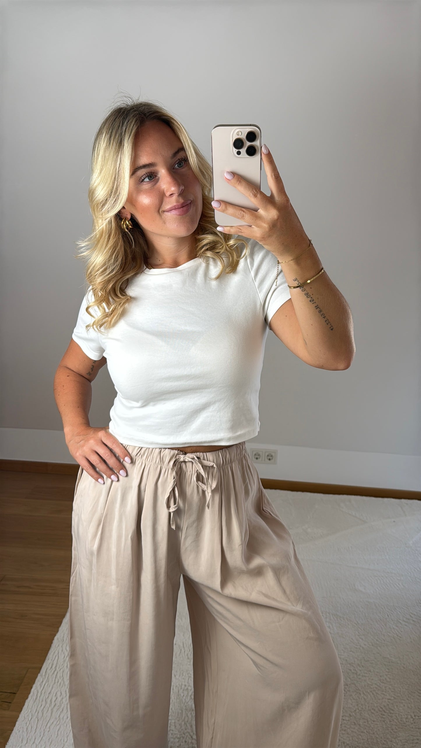 Pumphose Ballon Leg - beige