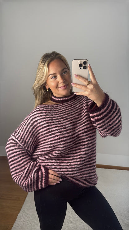 Strickpullover Cut-Out