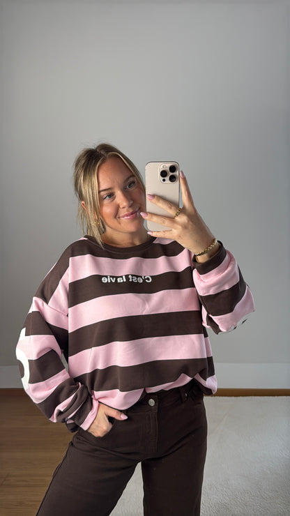 Sweatshirt C‘est la vie