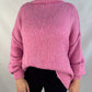 Oversize Pullover - Fuchsia