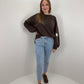 Sweatshirt Patch - braun