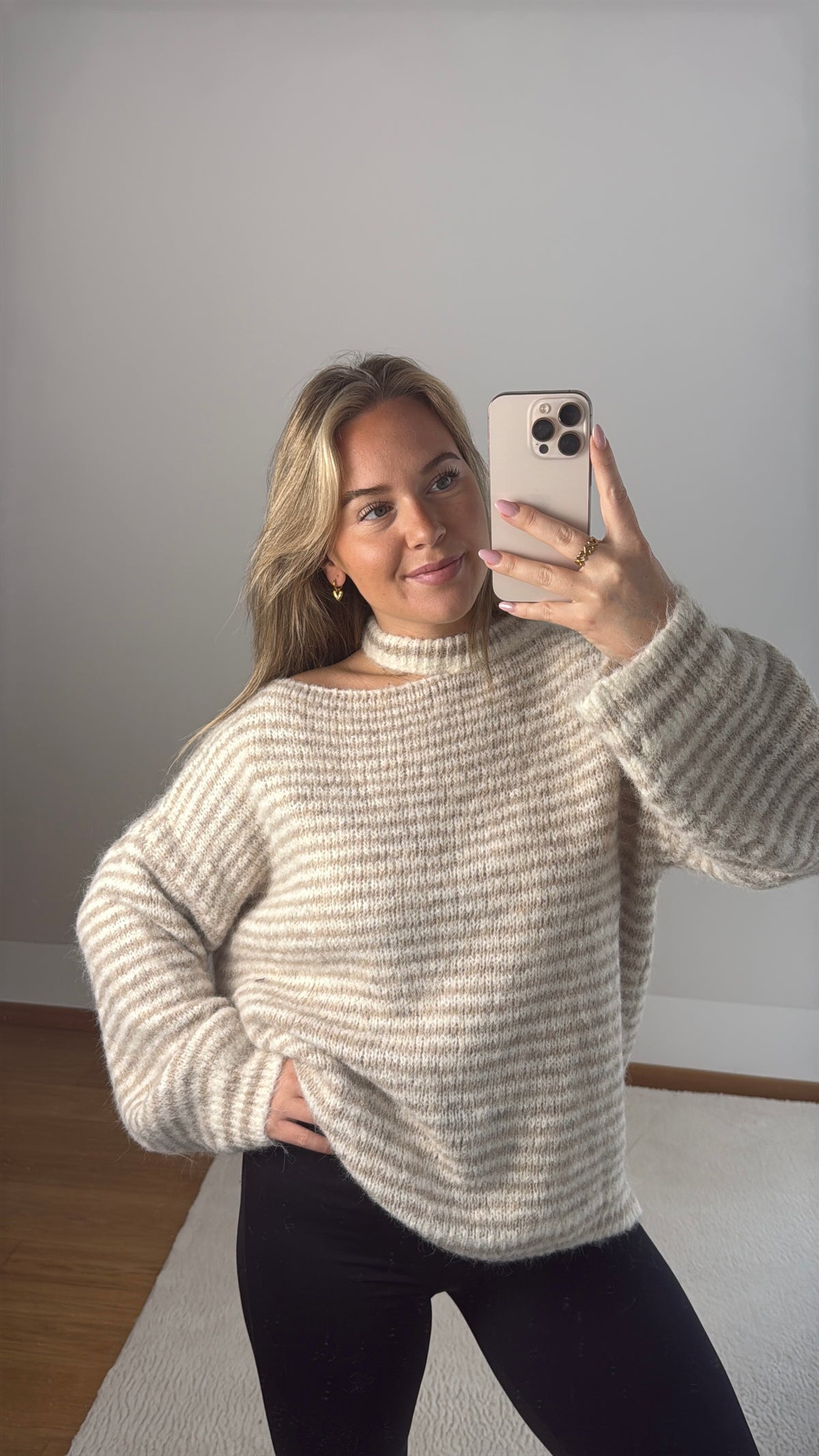 Strickpullover Cut-Out