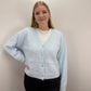Cardigan mit V-Ausschnitt Blair - hellblau