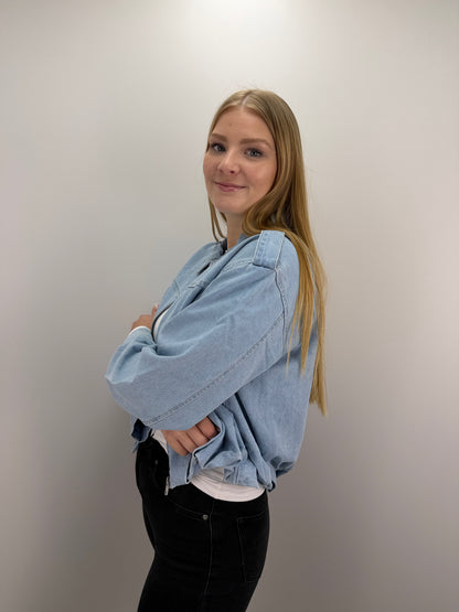Jeansjacke Serena - hellblau