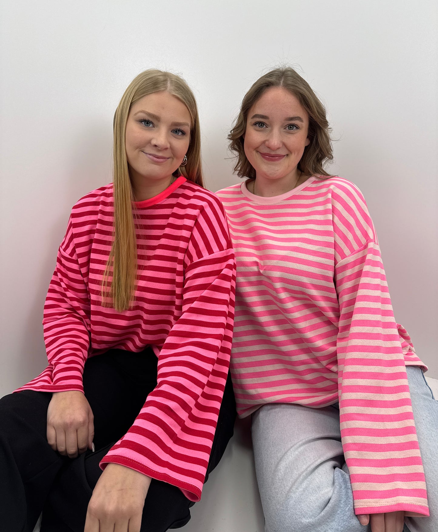 Sweatshirt Lucy - pink/rot