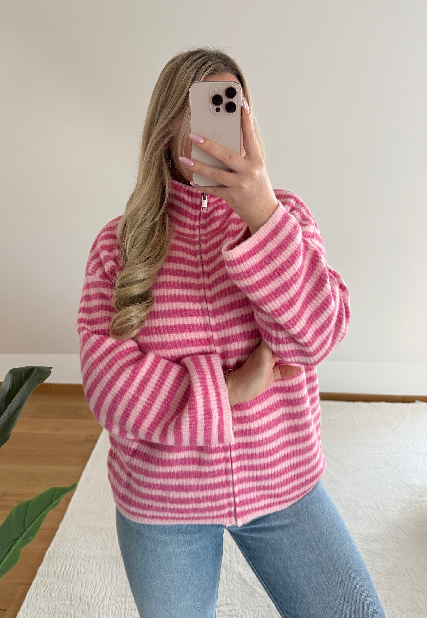 Strickjacke Nova - fuchsia/rosa