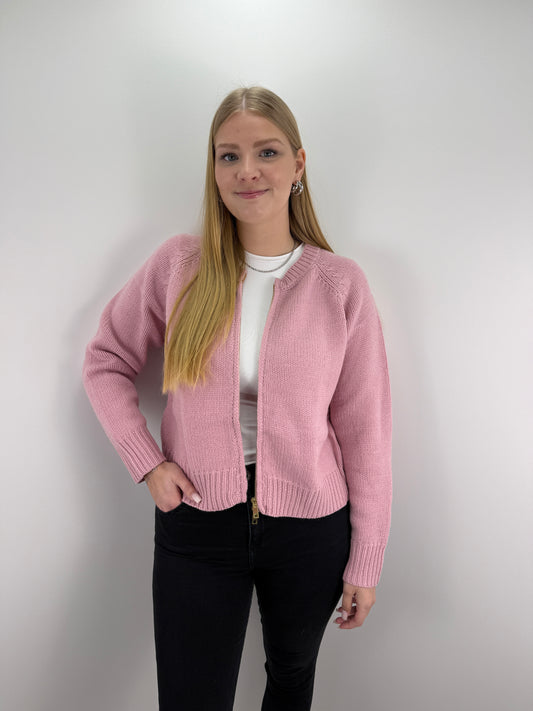 Strickjacke Leonie - altrosa
