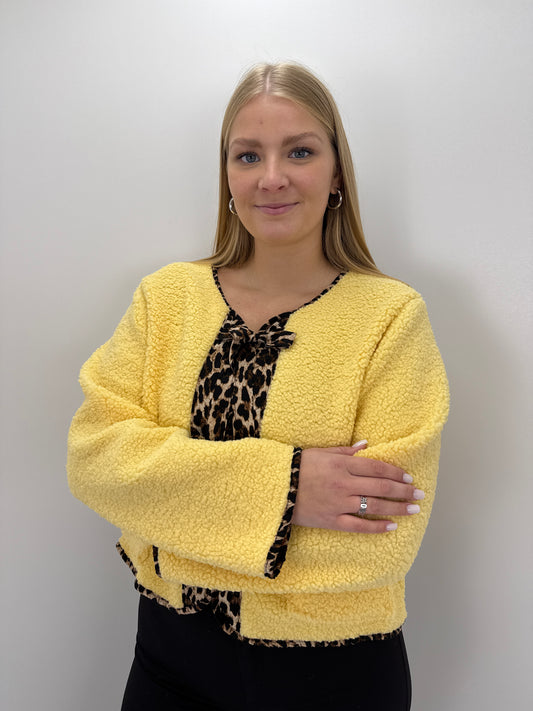 Teddyjacke Bowpard - gelb