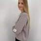 Sweatshirt Patch - taupe