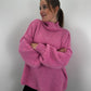 Oversize Pullover - Fuchsia