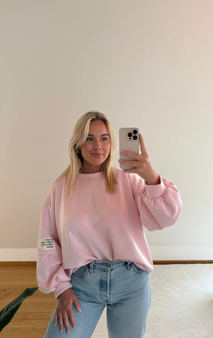 Sweatshirt Patch - rosa