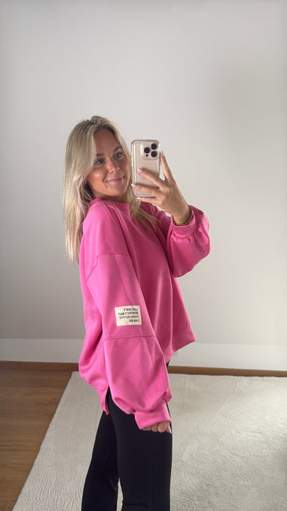 Sweatshirt Patch - pink