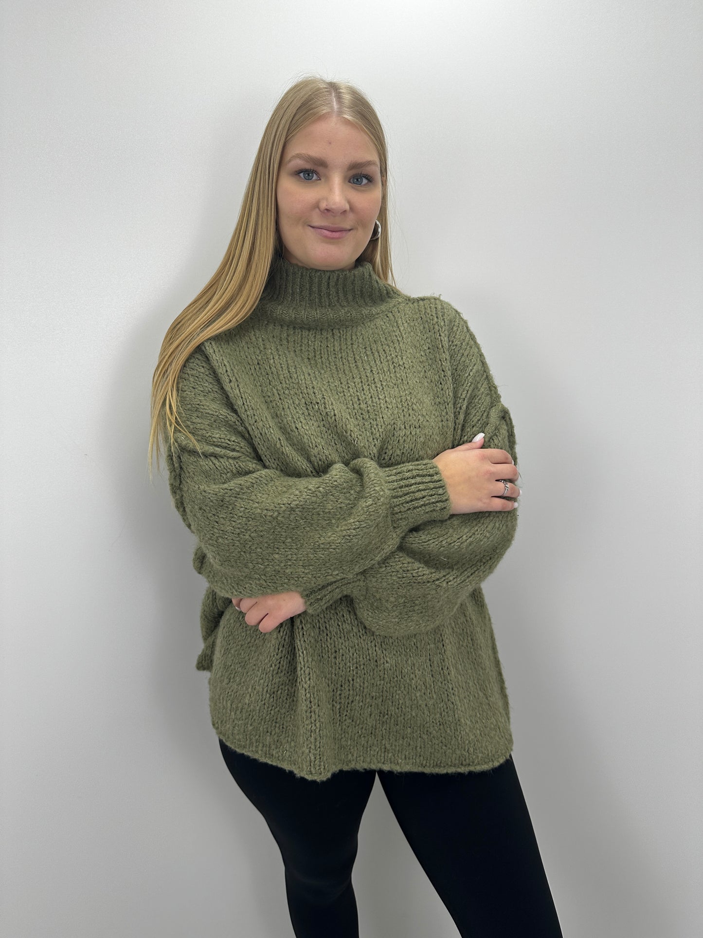 Oversize Pullover - Khaki