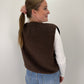 Weste im Teddylook Molly - braun