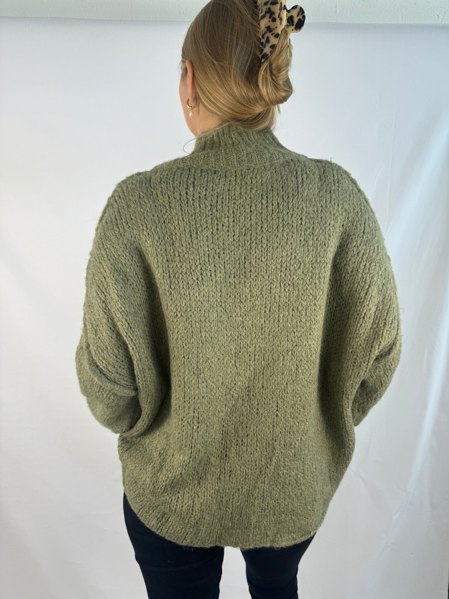 Oversize Pullover - Khaki