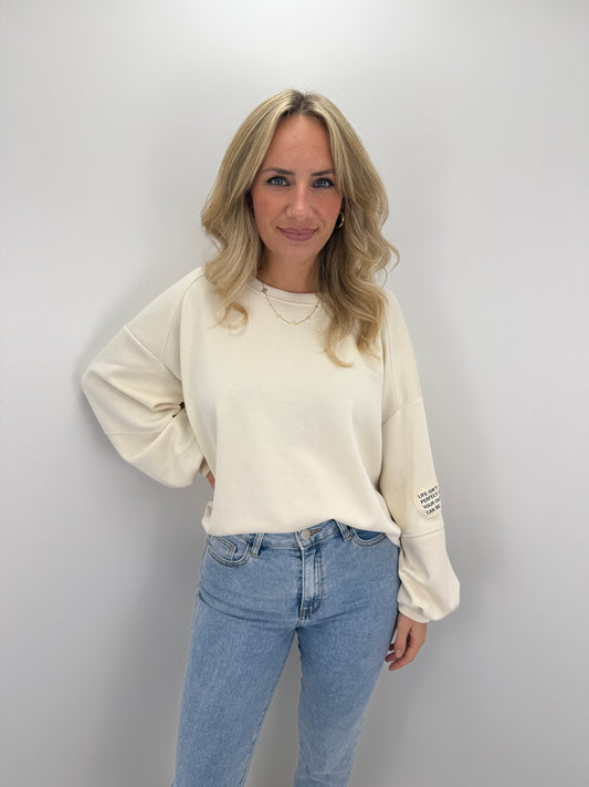 Sweatshirt Patch - creme
