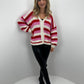 Cardigan Lovely - pink/rot