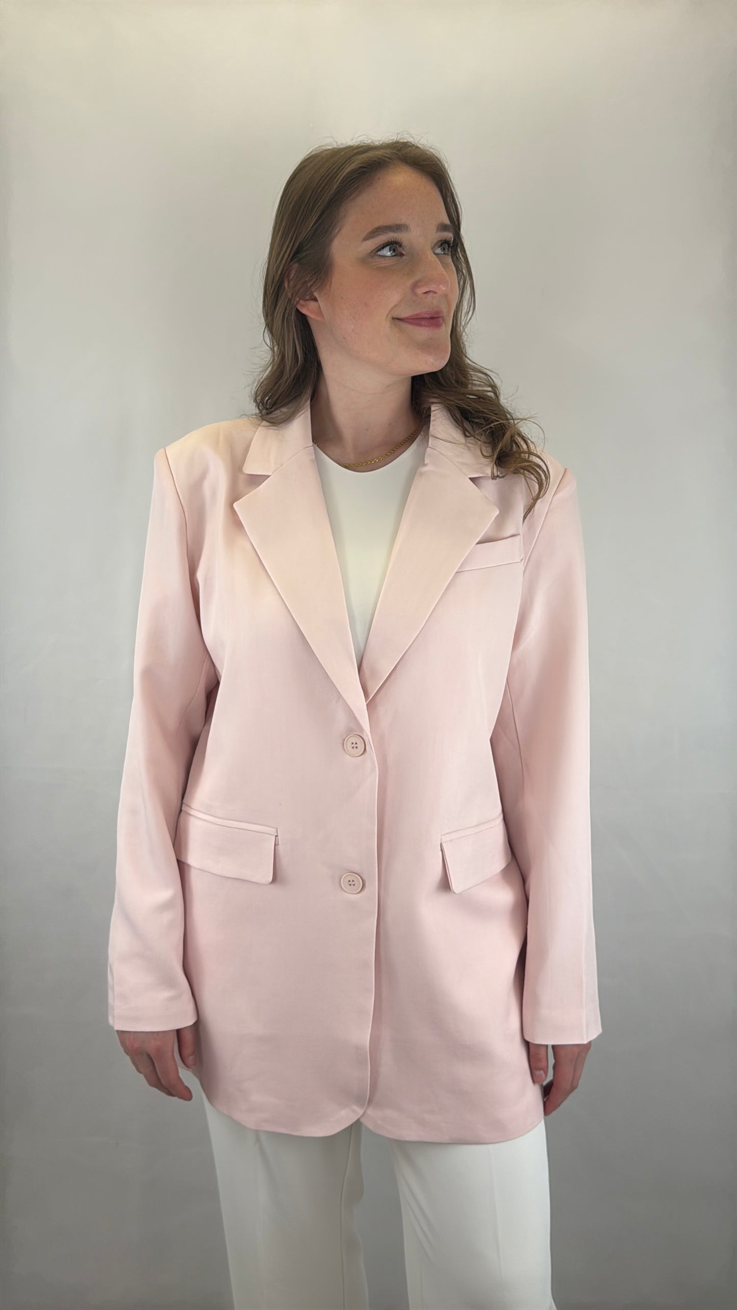 Oversize Blazer Jara - pastellrosa