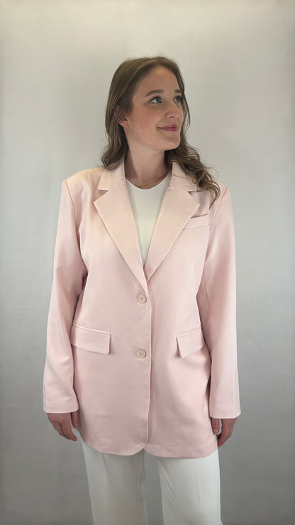 Oversize Blazer Jara - pastellrosa