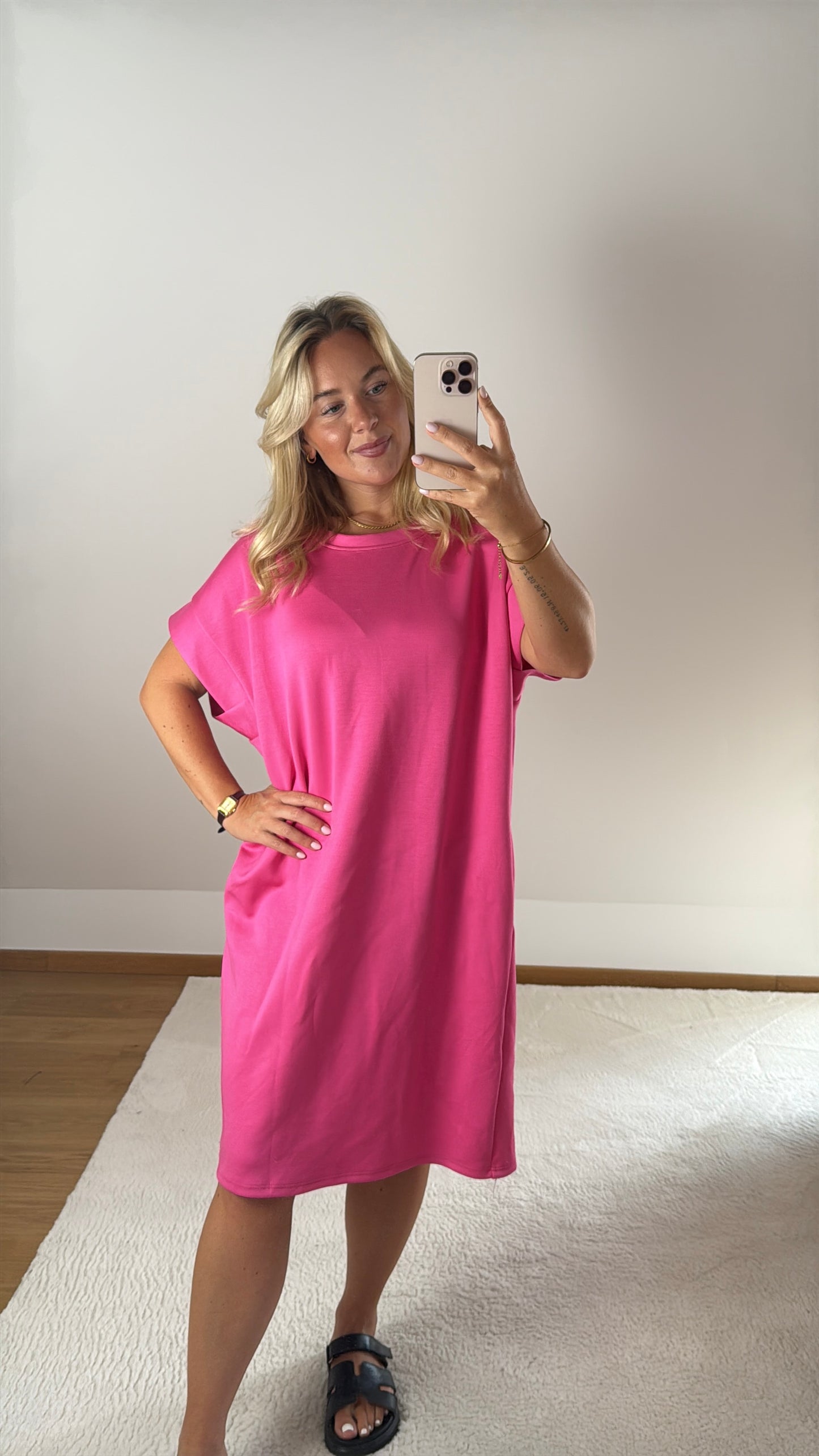 T-Shirt-Kleid Nova - pink