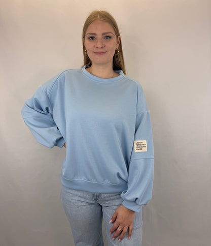 Sweatshirt Patch - hellblau