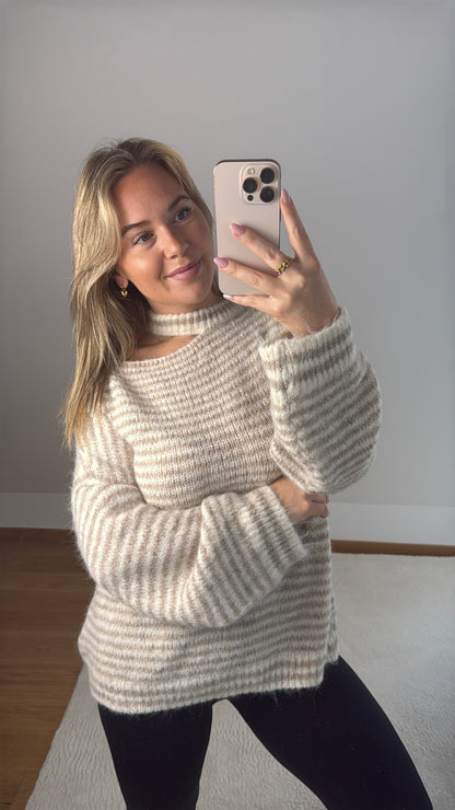 Strickpullover Cut-Out