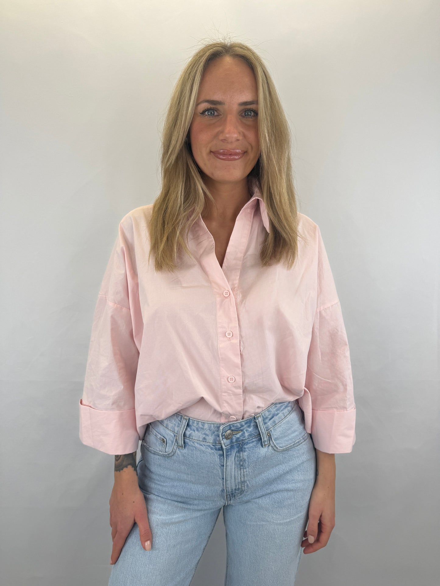 Bluse Daisy - pastellrosa