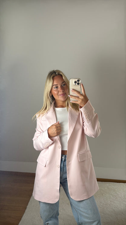 Oversize Blazer Jara - pastellrosa