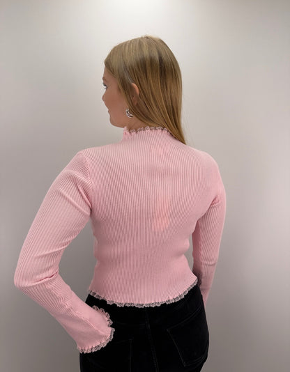 Langarmshirt Mariella - rosa