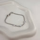 Armband - silver Three Hearts