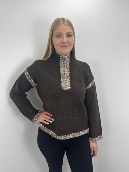 Pullover Grace - braun