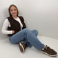 Weste im Teddylook Molly - braun