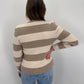 Cardigan Victoria - creme/taupe